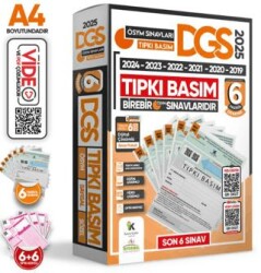 İnformal Yayınları 2025 DGS ÖSYM Çıkmış Soru Tıpkı Basım Türkiye Geneli Dijital Çözümlü 6lı Deneme Paketi - İnformal Yayınları