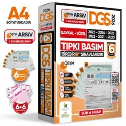 2026 DGS Çıkmış Soru Tıpkı Basım ÖSYM TAM Kitapçık SAY-SÖZ-TM 6lı Deneme D. Çözümlü Türkiye Geneli - İnformal Yayınları