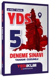 2025 E-YDS YÖKDİL YDS Tamamı Çözümlü 5 Deneme Sınavı - Yediiklim Yayınları