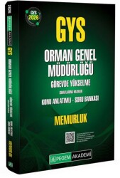 2026 GYS Orman Genel Müdürlüğü Görevde Yükselme Sınavlarına Hazırlık Konu Anlatımlı Soru Bankası - Memurluk - Pegem Akademi Yayıncılık