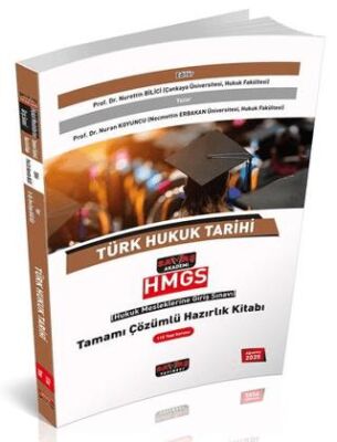 2025 HMGS Türk Hukuk Tarihi Tamamı Çözümlü Hazırlık Kitabı - 1