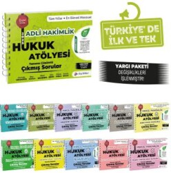 2025 Hukuk Atölyesi Adli Hakimlik Çıkmış Sorular Modüler Set Çözümlü - Dizgi Kitap