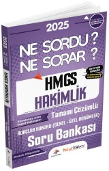 2025 Hukuk Atölyesi HMGS Hakimlik Borçlar Hukuku Genel-Özel Hükümler Ne Sordu Ne Sorar Soru Bankası - Dizgi Kitap