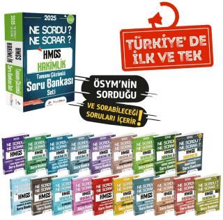 2025 Hukuk Atölyesi HMGS Hakimlik Ne Sordu Ne Sorar Soru Bankası Modüler Set - 1