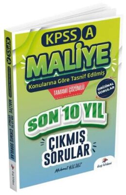 2025 KPSS A Grubu Maliye Çıkmış Sorular Son 10 Yıl Konularına Göre Çözümlü - 1