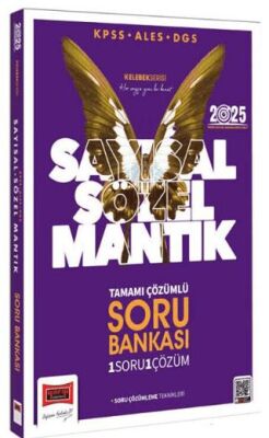 Yargı Yayınevi 2025 KPSS ALES DGS Kelebek Serisi Tamamı Çözümlü Sayısal Sözel Mantık Soru Bankası - 1