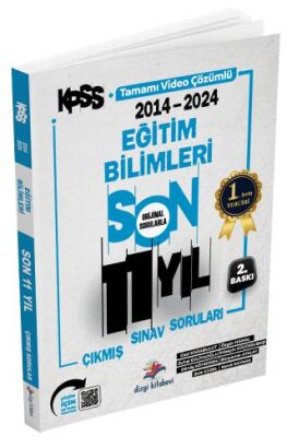 2025 KPSS Eğitim Bilimleri Çıkmış Sorular Son 11 Yıl Çözümlü - 1