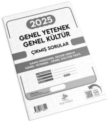 2025 KPSS Genel Yetenek Genel Kültür Çıkmış Sorular Çözümlü - Dizgi Kitap