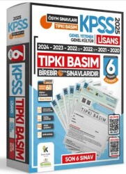 2025 KPSS Genel Yetenek Genel Kültür Son 6 Yıl Tıpkı Basım Türkiye Geneli 6`lı Deneme Dijital Çözüml - İnformal Yayınları