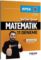 Marka Yayınları 2025 KPSS Matematik 11 Deneme Tamamı Video Çözümlü Yektugmat - Marka Yayınları
