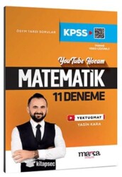 2026 KPSS Matematik 11 Deneme Tamamı Video Çözümlü Yektugmat - Marka Yayınları