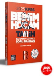 2025 KPSS Tarih Tamamı Çözümlü Soru Bankası - Benim Hocam Yayınları
