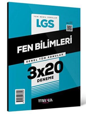 Marka Yayınları 2025 LGS Genel Tüm Konular Fen Bilimleri 3 Deneme - 1