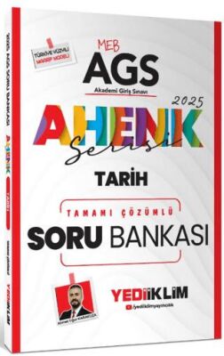 Yediiklim Yayınları 2025 MEB AGS Ahenk Serisi Tarih Tamamı Çözümlü Soru Bankası - 1