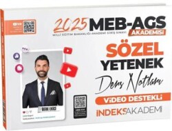 İndeks Akademi Yayıncılık 2025 MEB-AGS Akademisi Sözel Yetenek Video Ders Notları - İndeks Akademi Yayıncılık
