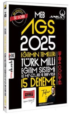 Yargı Yayınevi 2025 MEB-AGS Anka Serisi Eğitimin Temelleri Türk Milli Eğitim Sistemi İle Mevzuatı ve Anayasa 15 Deneme - 1