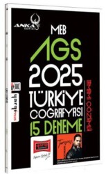 Yargı Yayınevi 2025 MEB-AGS Anka Serisi Türkiye Coğrafyası Tamamı Çözümlü 15 Deneme - Yargı Yayınevi