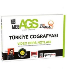 Yargı Yayınevi 2025 MEB-AGS Anka Serisi Türkiye Coğrafyası Video Ders Notları - Yargı Yayınevi