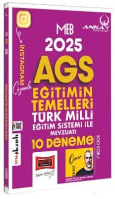 Yargı Yayınevi 2025 MEB-AGS Eğitimin Temelleri Türk Milli Eğitim Sistemi ile Mevzuatı 10 Deneme - 1