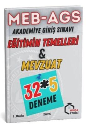 2025 MEB-AGS Eğitimin Temelleri ve Mevzuat 32x5 Deneme - 1