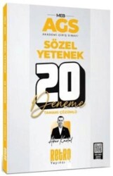 2025 MEB AGS Sözel Yetenek 20 Deneme - Retro Yayıncılık