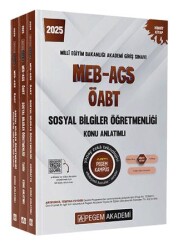 Pegem Akademi Yayıncılık 2025 MEB-AGS-ÖABT Sosyal Bilgiler Konu Anlatımlı - Pegem Akademi Yayıncılık