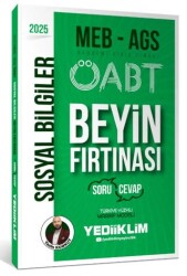2025 MEB AGS ÖABT Sosyal Bilgiler Öğretmenliği Beyin Fırtınası Soru-Cevap - Yediiklim Yayınları