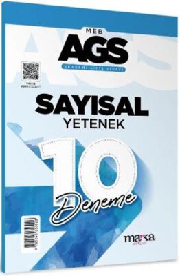 Marka Yayınları 2025 MEB AGS Sayısal Yetenek 10 Deneme Tamamı Video Çözümlü - 1