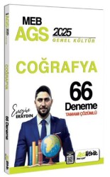HocaWebde Yayınları 2025 MEB AGS Türkiye Coğrafyası Tamamı Çözümlü 33 Deneme Sınavı - HocaWebde Yayınları