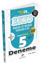 2025 MEB EKYS Müdür ve Müdür Yardımcılığı 5 Deneme Çözümlü - Dizgi Kitap