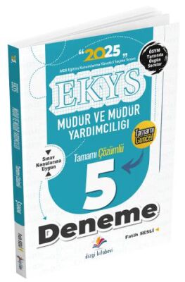 2025 MEB EKYS Müdür ve Müdür Yardımcılığı 5 Deneme Çözümlü - 1