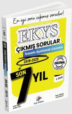 2025 MEB EKYS Müdür ve Yardımcılığı Çıkmış Sorular Son 7 Yıl Çözümlü - 1