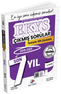 2025 MEB EKYS Müdür ve Yardımcılığı Çıkmış Sorular Son 7 Yıl QR Çözümlü - 1