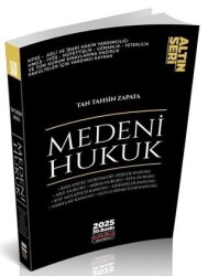 2025 Medeni Hukuk Konu Anlatımı Altın Seri - Savaş Yayınevi
