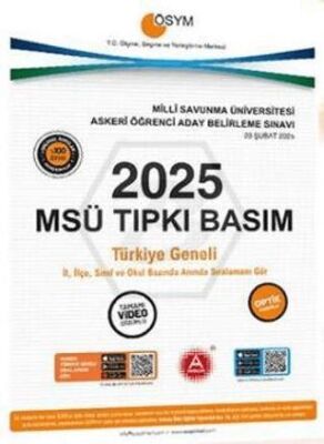 2025 MSÜ Çıkmış Sorular - 1