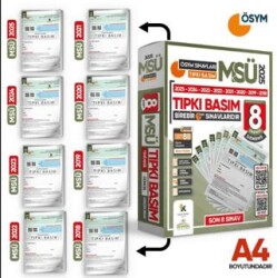 2026 MSÜ ÖSYM Çıkmış Soru Tıpkı Basım 8li Deneme Paketi Türkiye Geneli Video ve Dijital Çözümlü - İnformal Yayınları