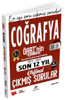2025 ÖABT Coğrafya Öğretmenliği Çıkmış Sorular Son 12 Yıl Çözümlü - 1