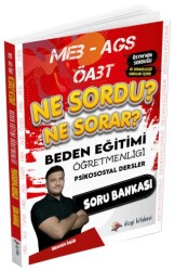 2025 ÖABT MEB-AGS Beden Eğitimi Öğretmenliği Psikososyal Dersler Ne Sordu Ne Sorar Soru Bankası - Dizgi Kitap