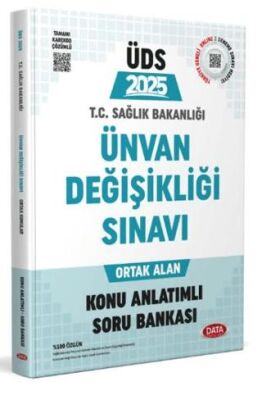 2025 T.C. Sağlık Bakanlığı Ünvan Değişikliği Sınavı Ortak Alan Konu Anlatımlı Soru Bankası - 1