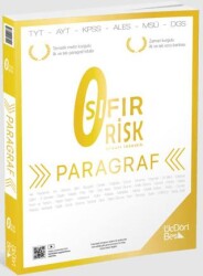 2025 Paragraf Sıfır Risk - Üç Dört Beş Yayınları