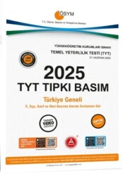 2025 TYT Tıpkı Basım Çıkmış Sorular - A Yayınları