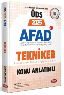 AFAD Tekniker 2025 ÜDS Konu Anlatımlı - 1