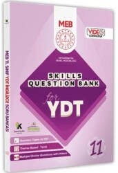 2025 YDT MEBİ İngilizce 11. Sınıf Skills Question Bank Beceri Temelli Soru Bankası Video Çözümlü - Karakutu Yayın