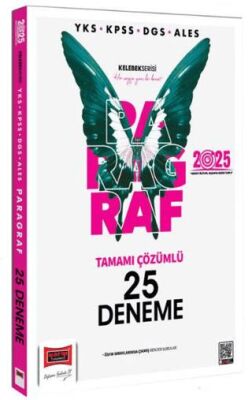 Yargı Yayınevi 2025 YKS KPSS ALES DGS Kelebek Serisi Tamamı Çözümlü Paragraf 25 Deneme - 1
