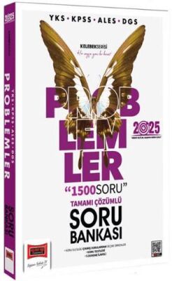Yargı Yayınevi 2025 YKS KPSS ALES DGS Kelebek Serisi Tamamı Çözümlü Problemler Soru Bankası - 1