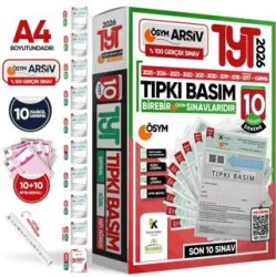 2026 YKS TYT ÖSYM Çıkmış Soru Tıpkı Basım 10lu Deneme Paketi Türkiye Geneli Video ve Dijital Çözümlü - İnformal Yayınları
