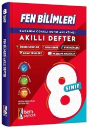 2026 8. Sınıf Fen Bilimleri Akıllı Defter - İSEM Yayıncılık