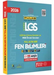 2026 8. Sınıf Full LGS Altın Seri Fen Bilimleri MEB Çıkmış Soru Bankası Modüler Seti PDF-Video Çözüm - Karakutu Yayın