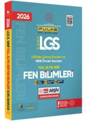 2026 8. Sınıf Full LGS Altın Seri Fen Bilimleri MEB Çıkmış Soru Bankası Modüler Seti PDF-Video Çözüm - 1