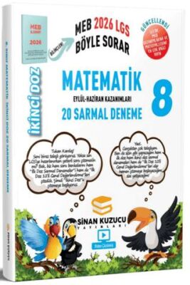 2026 8. Sınıf Matematik İkinci Doz Sarmal Branş Denemeleri - 1